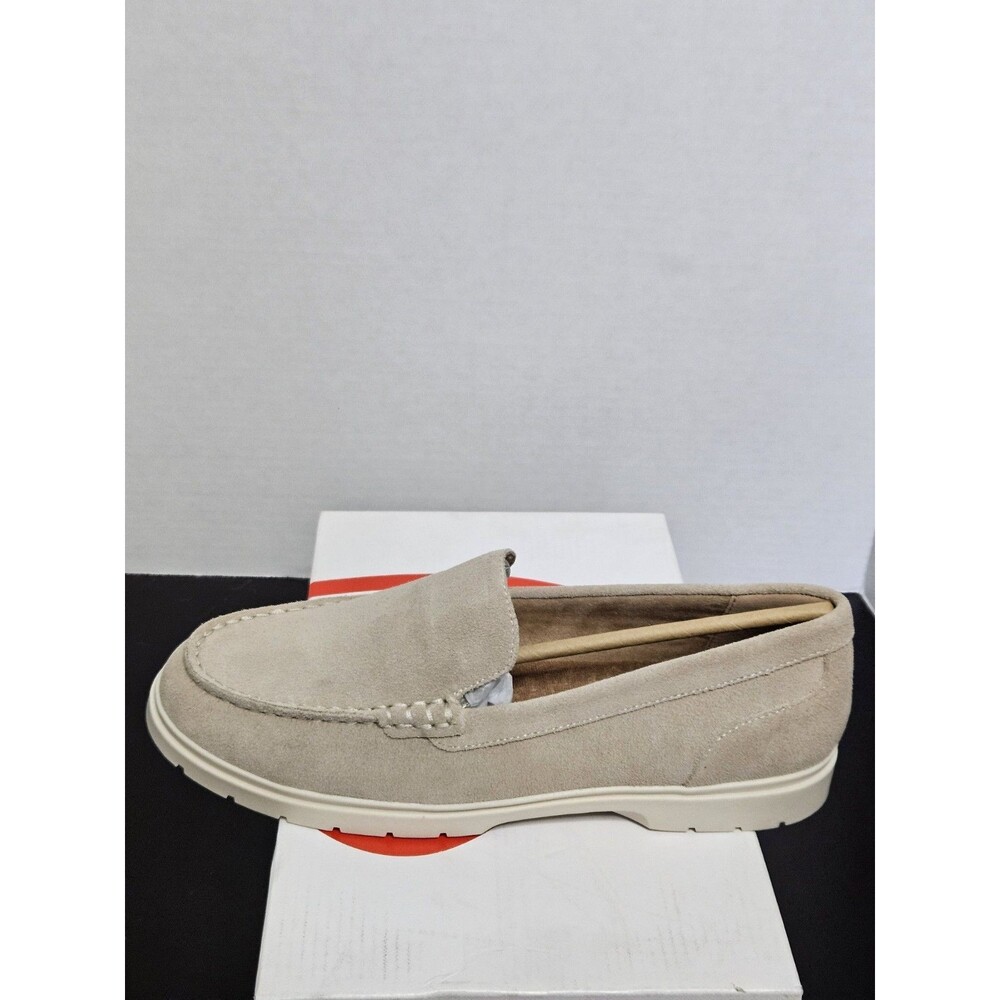 Sz 9 - Blondo Alex Women's Loafers & Slip-Ons Beige Suede Waterproof